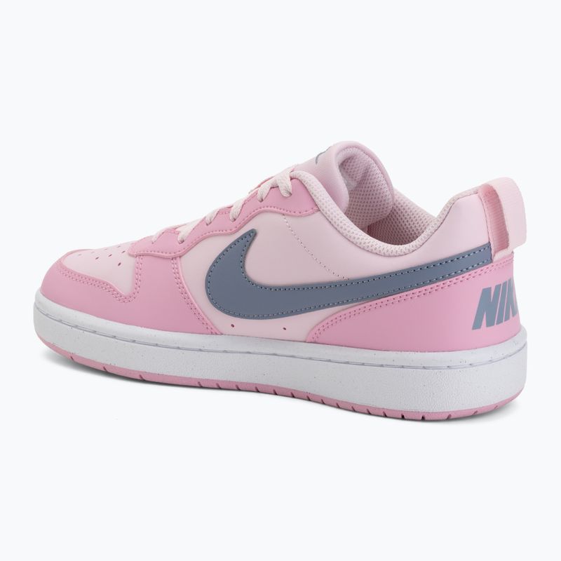 Batai Nike Court Borough Low Recraft pink foam/pink rise/white/ashen slate 3