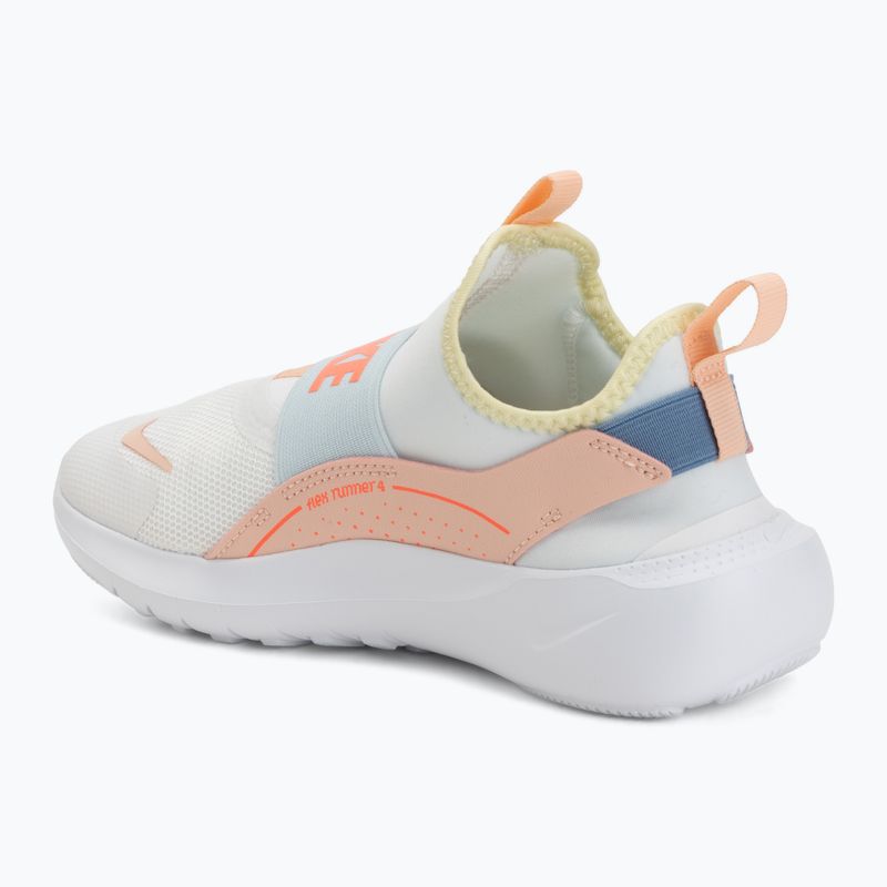 Vaikiški batai Nike Flex Runner 4 summit white/arctic orange/life lime 3