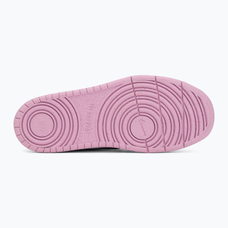 Vaikiški batai Nike Court Borough Low Recraft pink foam/pink rise/white/ashen slate 4