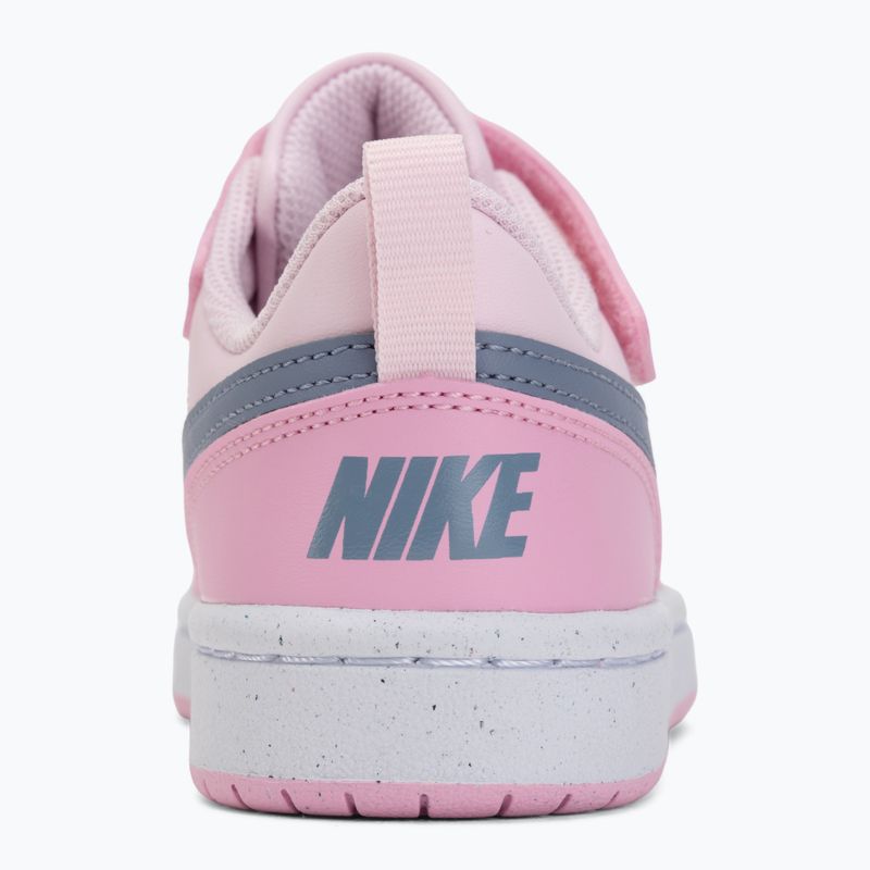 Vaikiški batai Nike Court Borough Low Recraft pink foam/pink rise/white/ashen slate 6