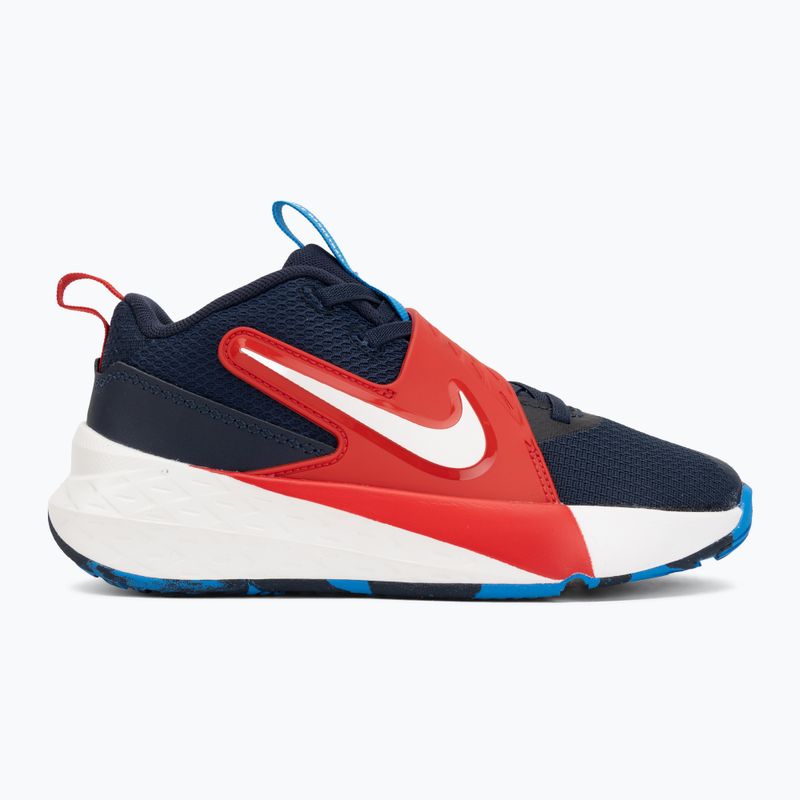 Vaikiški batai Nike Team Hustle D 12 tm navy/university red/photo blue/sail 2