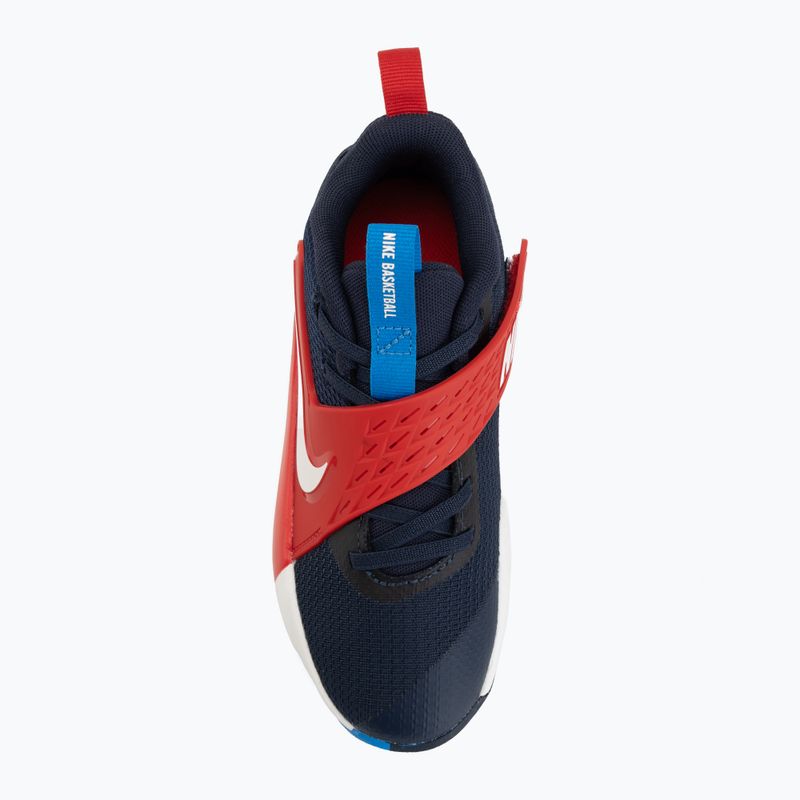 Vaikiški batai Nike Team Hustle D 12 tm navy/university red/photo blue/sail 5