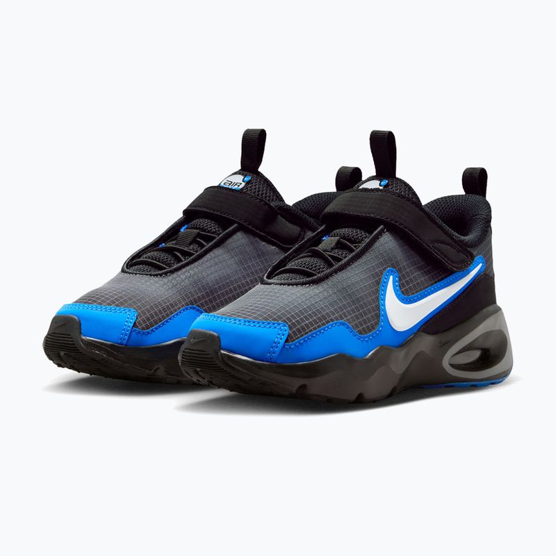 Vaikiški batai Nike Air Max Nova smoke grey/black/blue crystal/white 3