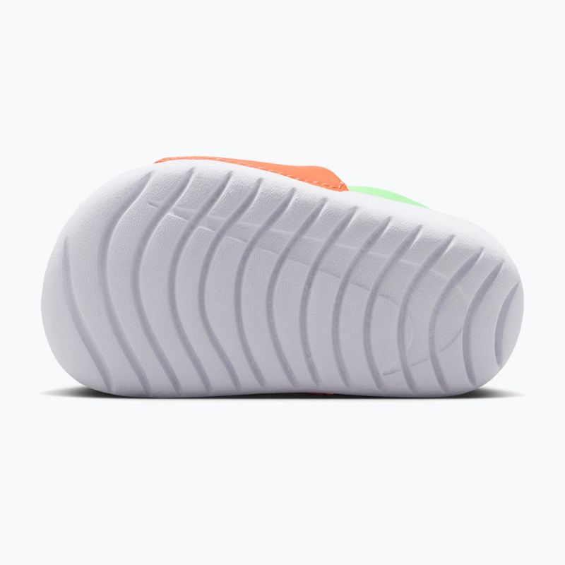 Vaikiškos šlepetės Nike Kawa total orange/green strike 6