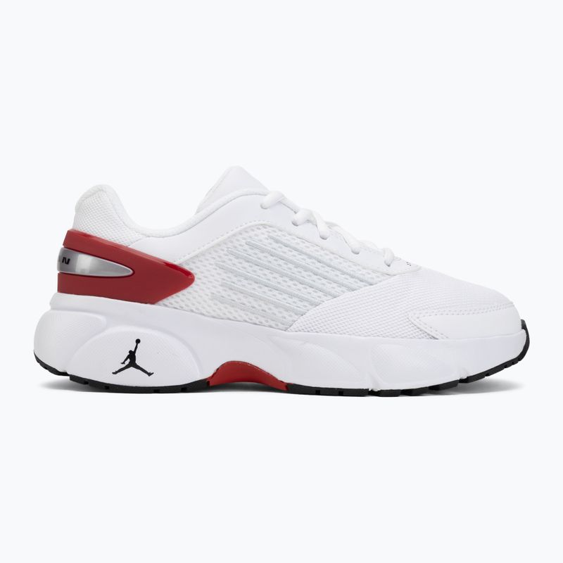 Nike Jordan Trunner Flow batai balti/sporto raudoni/metalizuoti sidabriniai/juodi 2