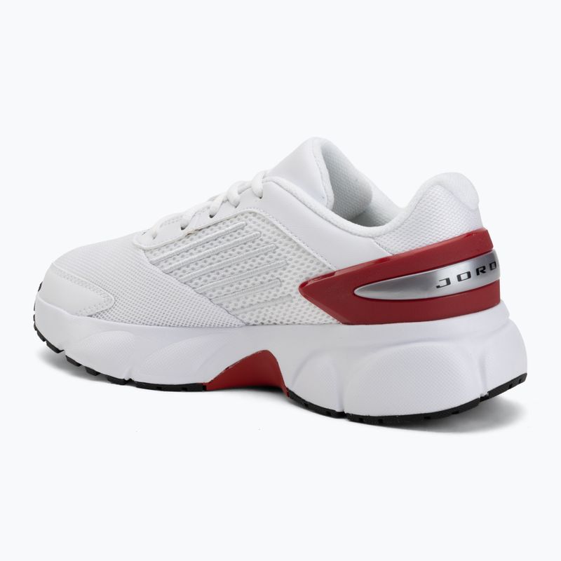 Nike Jordan Trunner Flow batai balti/sporto raudoni/metalizuoti sidabriniai/juodi 3