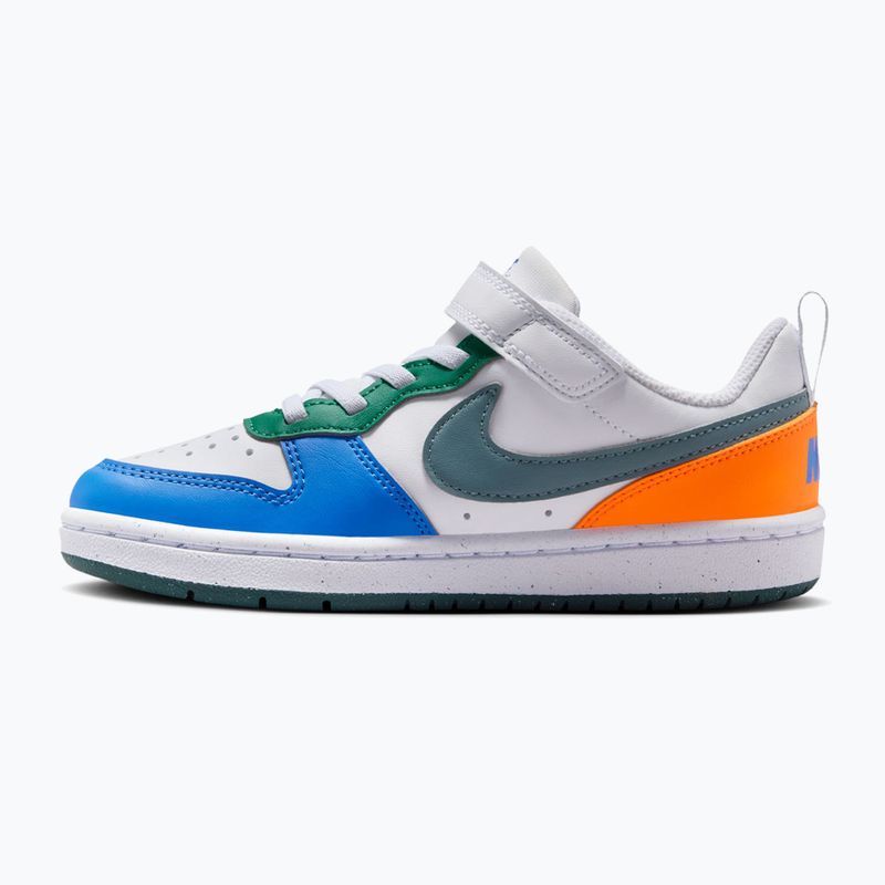 Vaikiški batai Nike Court Borough Low Recraft white/malachite/mineral slate 2
