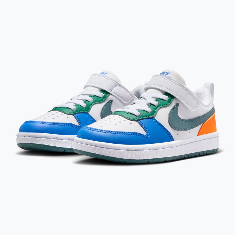 Vaikiški batai Nike Court Borough Low Recraft white/malachite/mineral slate 3