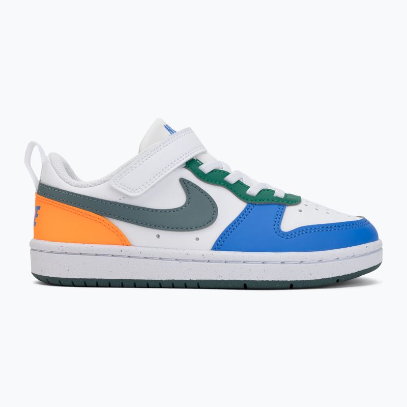 Vaikiški batai Nike Court Borough Low Recraft white/malachite/mineral slate 2