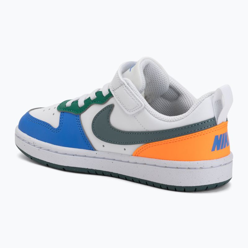 Vaikiški batai Nike Court Borough Low Recraft white/malachite/mineral slate 3