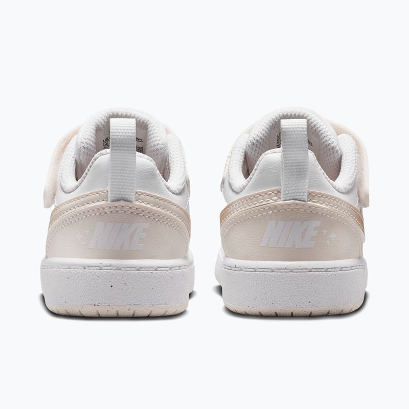 Vaikiški batai Nike Court Borough Low white/chalk/white/shimmer 4