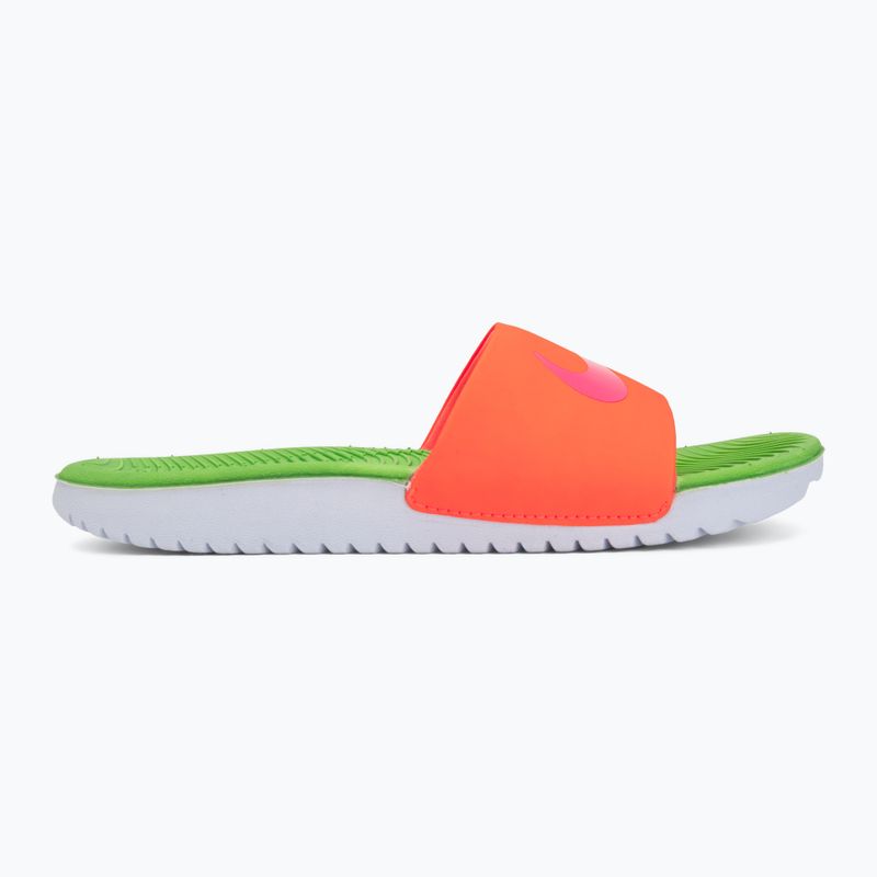 Šlepetės Nike Coffee total orange/green strike/hyper pink 2