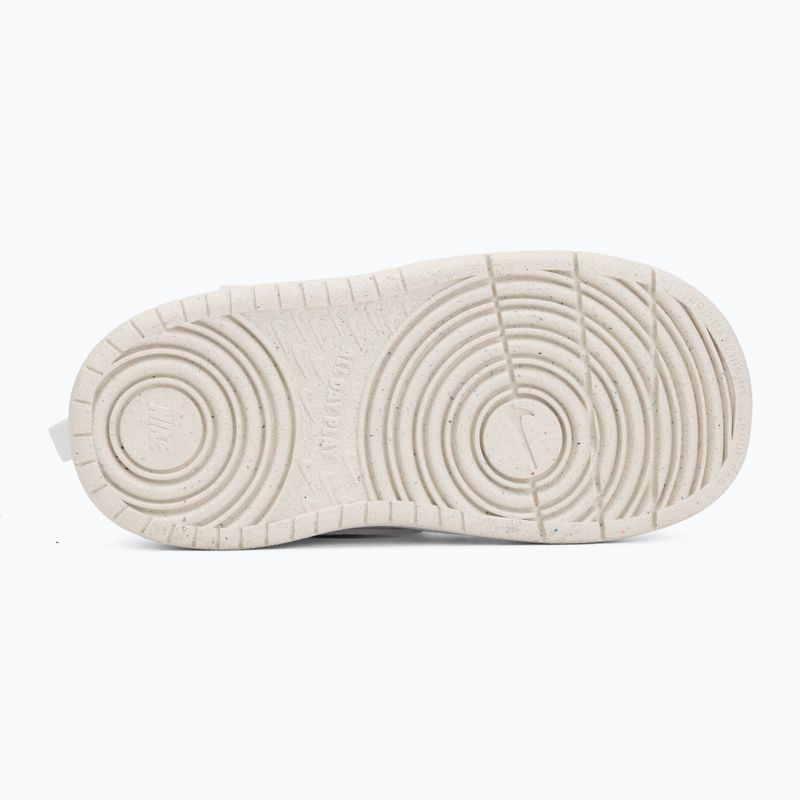 Vaikiški batai Nike Court Borough Low white/chalk/white/shimmer 4