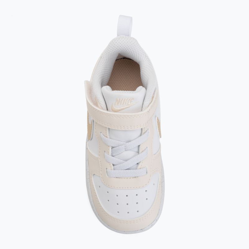 Vaikiški batai Nike Court Borough Low white/chalk/white/shimmer 5