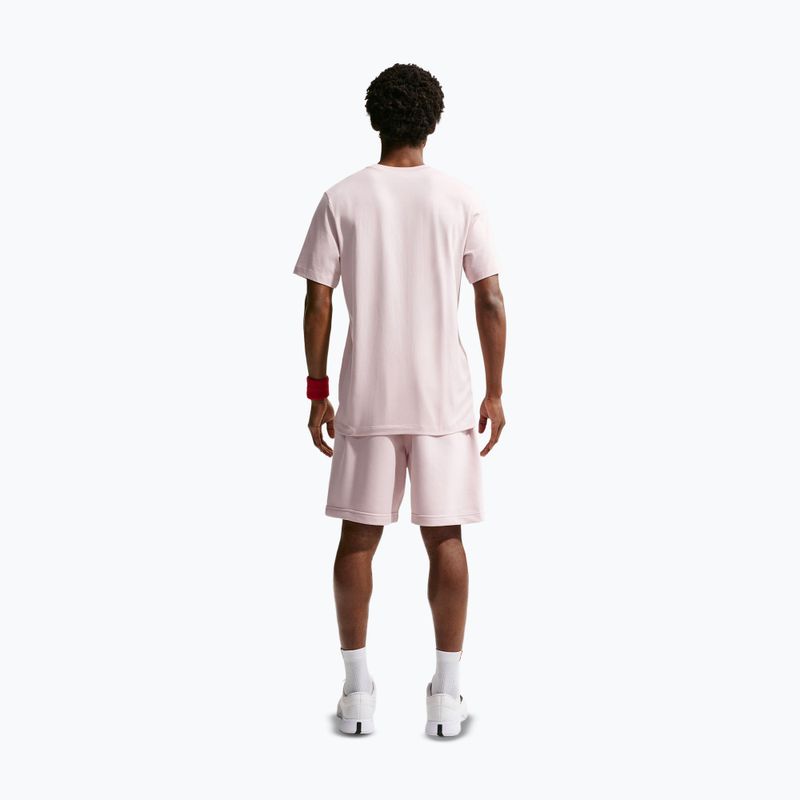 Vyriški marškinėliai Nike Court Heritage silt red 3