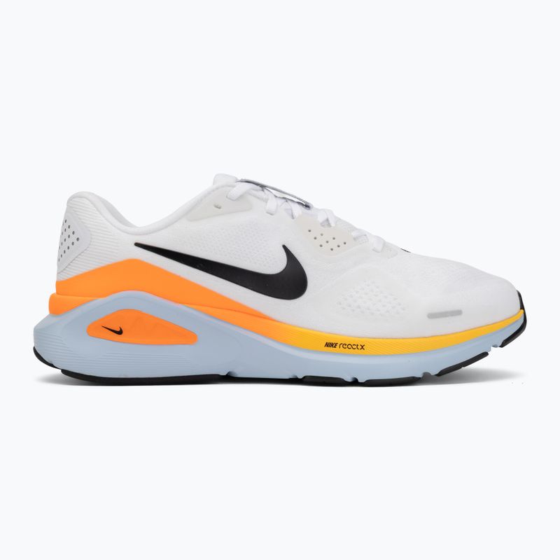 Vyriški bėgimo batai Nike Structure 26 white/hydrogen blue/total orange/black 2