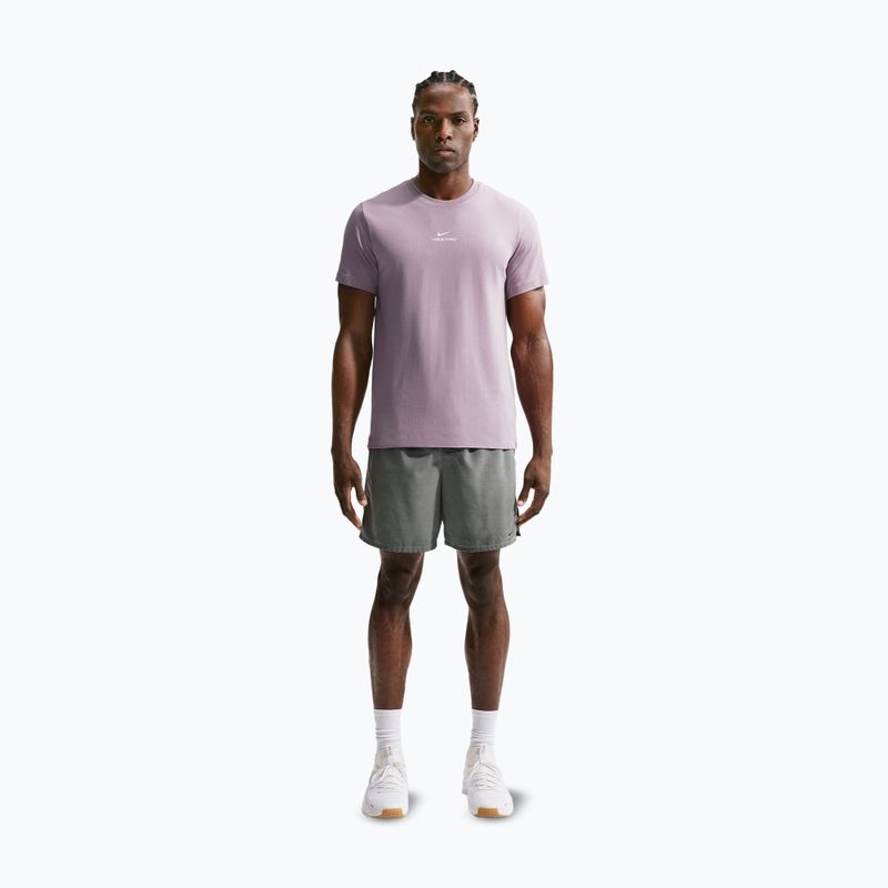 Vyriški treniruočių marškinėliai Nike Pro Dri-Fit light violet ore/white 2