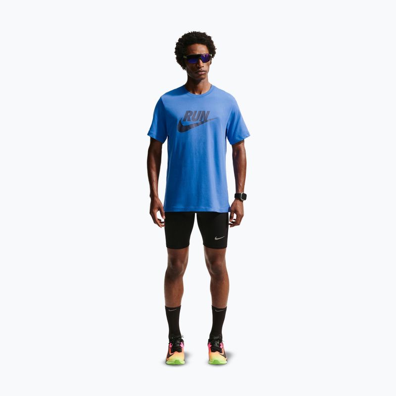 Vyriški bėgimo marškinėliai Nike Dri-Fit Running blue crystal/thunder blue 2