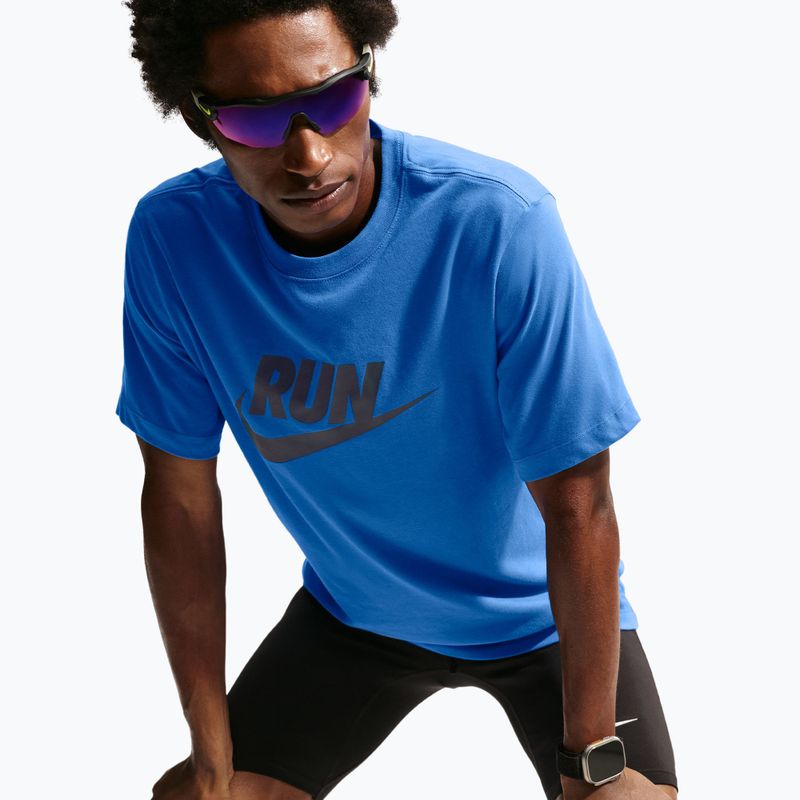 Vyriški bėgimo marškinėliai Nike Dri-Fit Running blue crystal/thunder blue 6