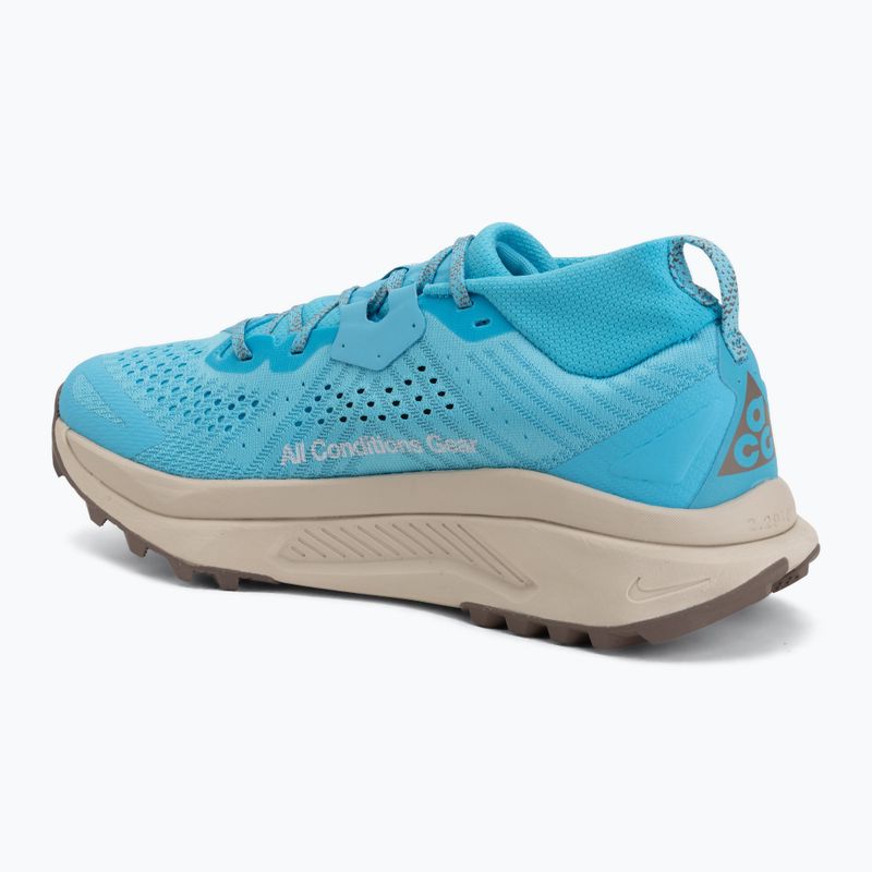 Vyriški bėgimo bateliai Nike ACG Zegama Trail balightic blue/light orewood brown/white 3