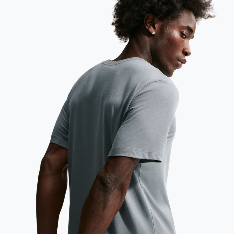Vyriški treniruočių marškinėliai Nike Dri-Fit Winning smoke grey/black/black 4