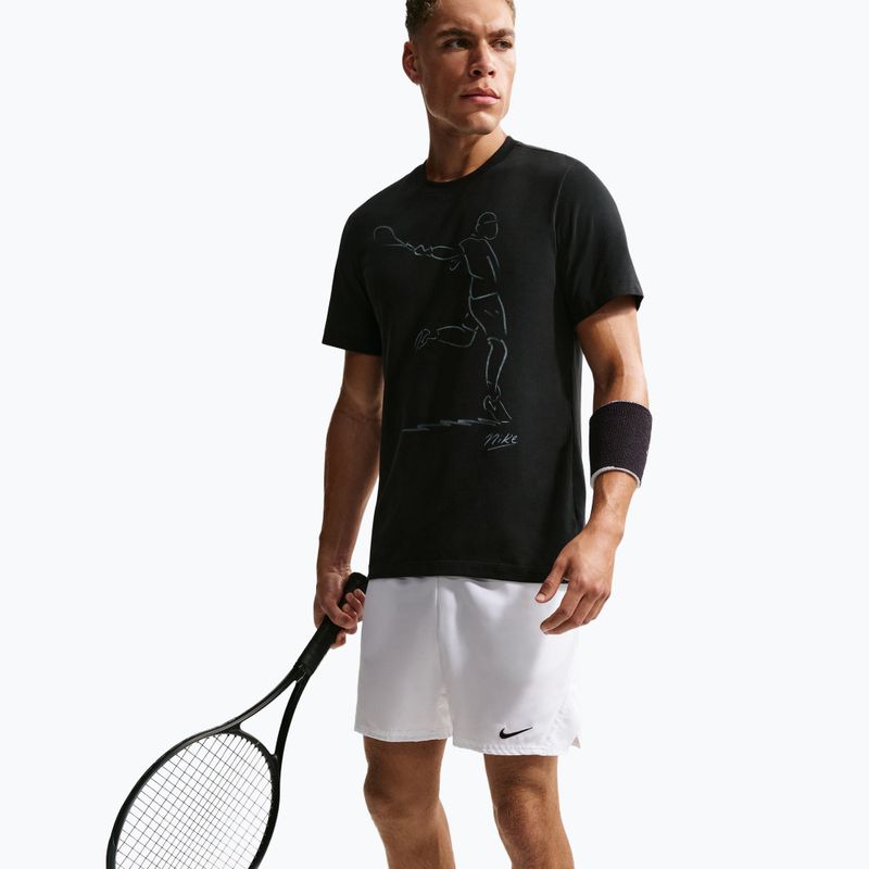 Vyriški teniso marškinėliai Nike Court Dri-Fit black 4