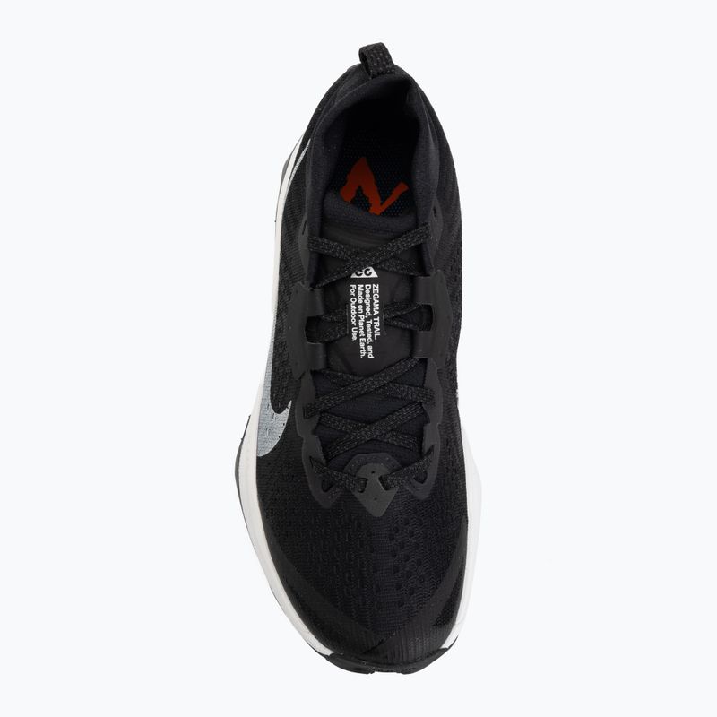 Moteriški bėgimo bateliai Nike ACG Zegama Trail juoda/saugumo oranžinė/viršūnių balta 5