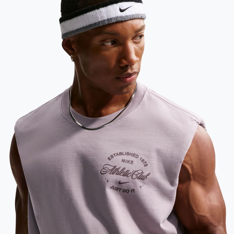 Vyriški marškinėliai Nike N.A.C. light violet ore/pale ivory 5