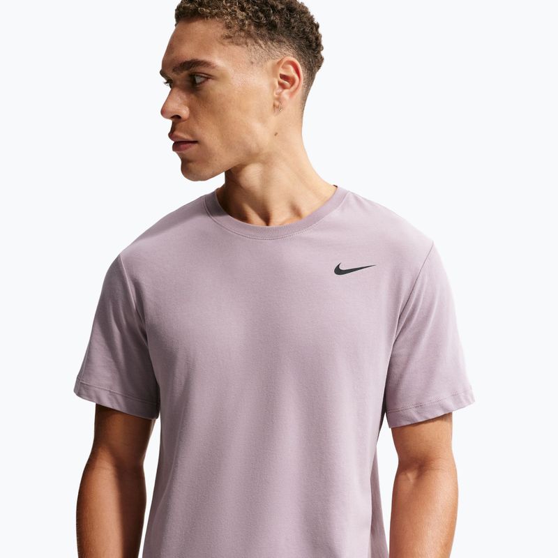 Vyriški marškinėliai Nike Dri-Fit light violet ore/black 4