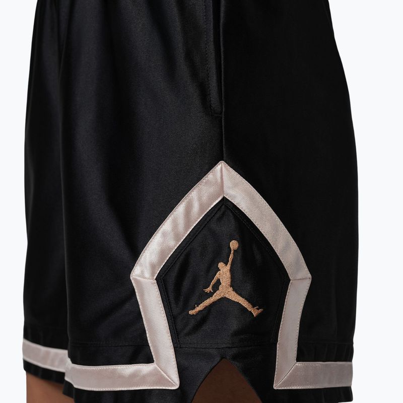 Moteriški krepšinio šortai  Jordan Sport Diamond 4" black/metallic gold 6