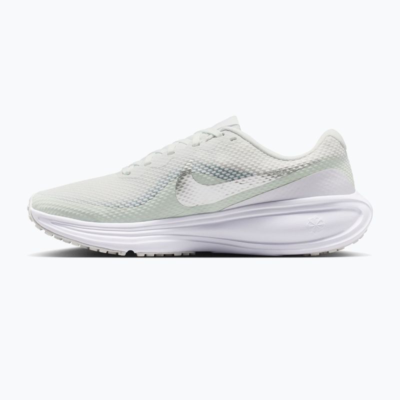 Moteriški bėgimo batai Nike Revolution 8 off white/barely green/metallic silver 2