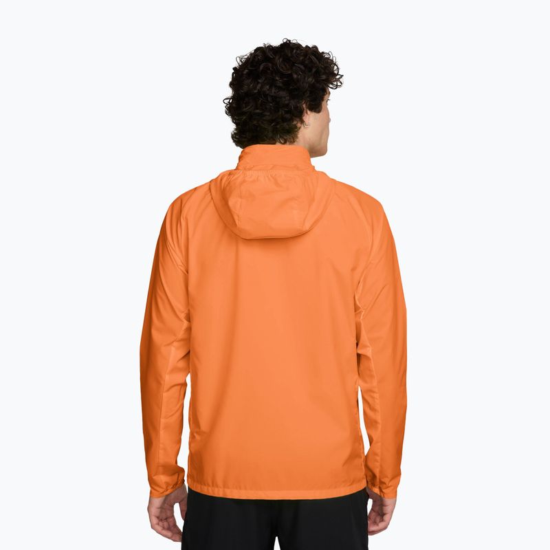 Vyriška bėgimo striukė Nike Miler Repel UV total orange 2