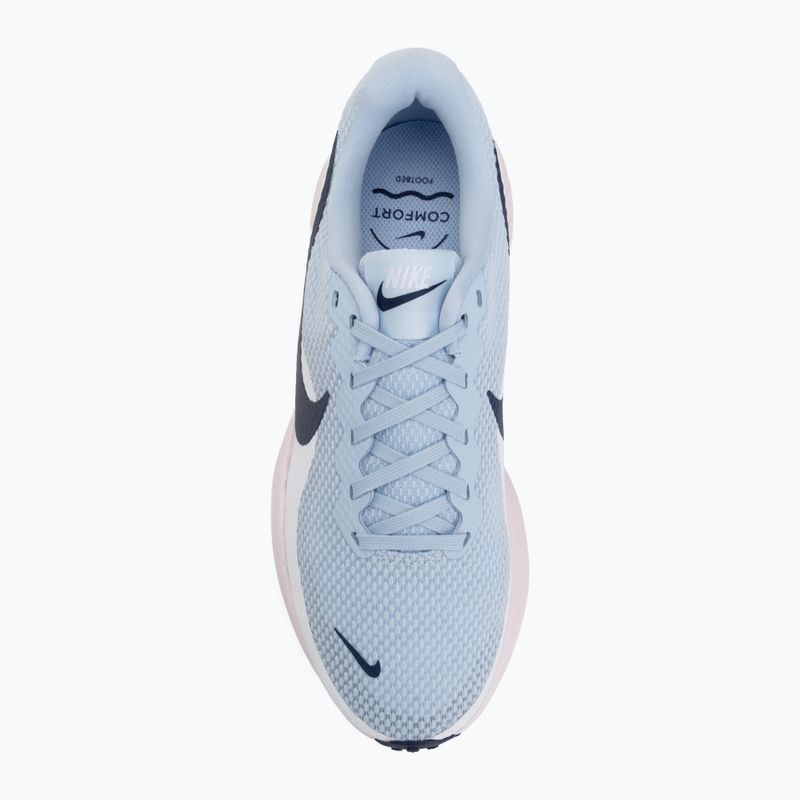 Moteriški bėgimo batai Nike Revolution 8 hydrogen blue/white/pearl pink/blue void 5
