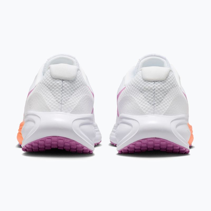Moteriški bėgimo batai Nike Revolution 8 white/orange pulse/light magenta 4