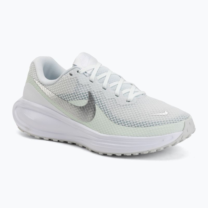 Moteriški bėgimo batai Nike Revolution 8 off white/barely green/metallic silver