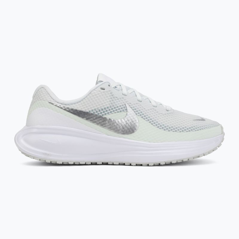 Moteriški bėgimo batai Nike Revolution 8 off white/barely green/metallic silver 2