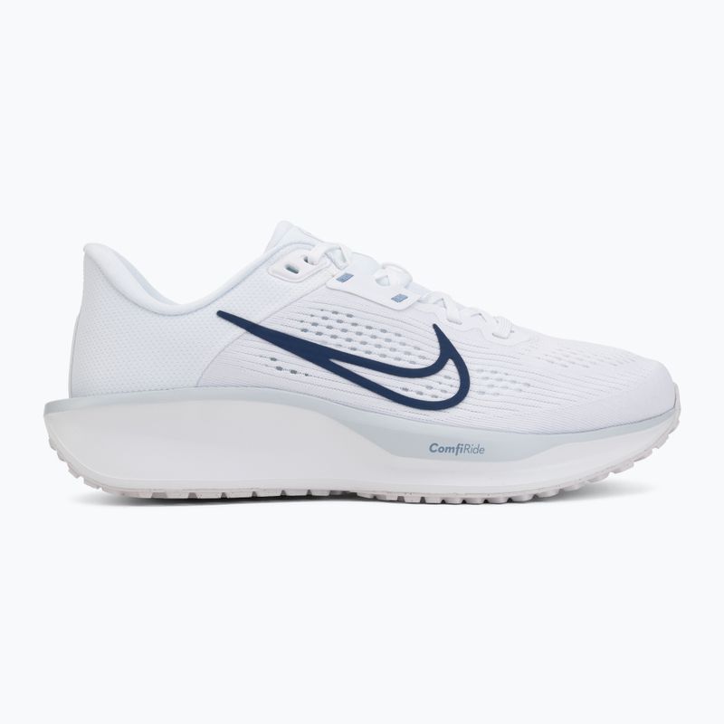 Moteriški bėgimo batai Nike Quest 6 white/pearl pink/work blue/blue void 2