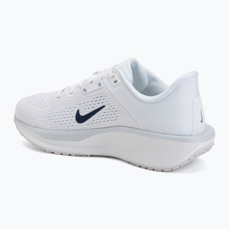 Moteriški bėgimo batai Nike Quest 6 white/pearl pink/work blue/blue void 3