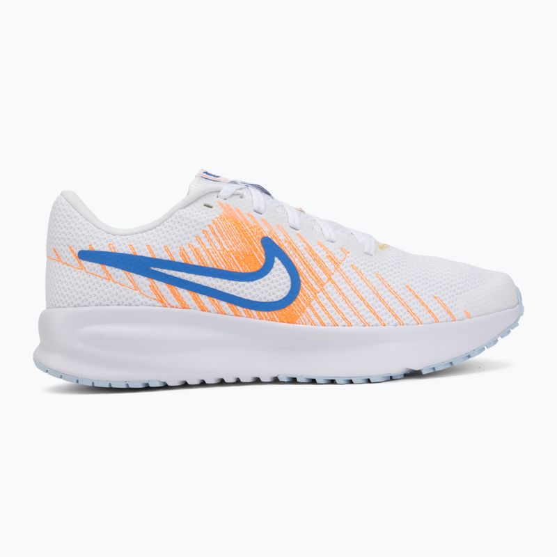 Vyriški bėgimo batai Nike Run Defy white/topaz gold/blue crystal 2