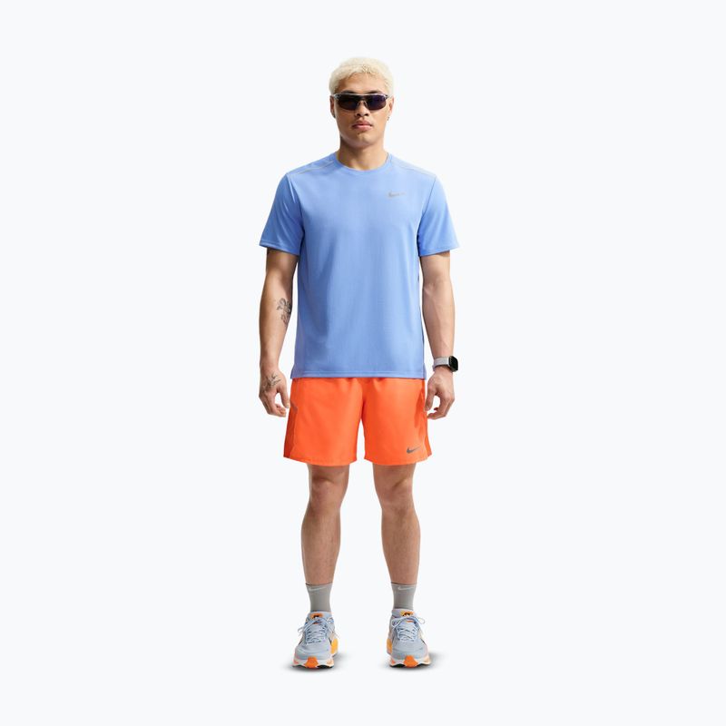 Vyriški bėgimo šortai Nike Miler Dri-Fit 2in1 7" total orange 2