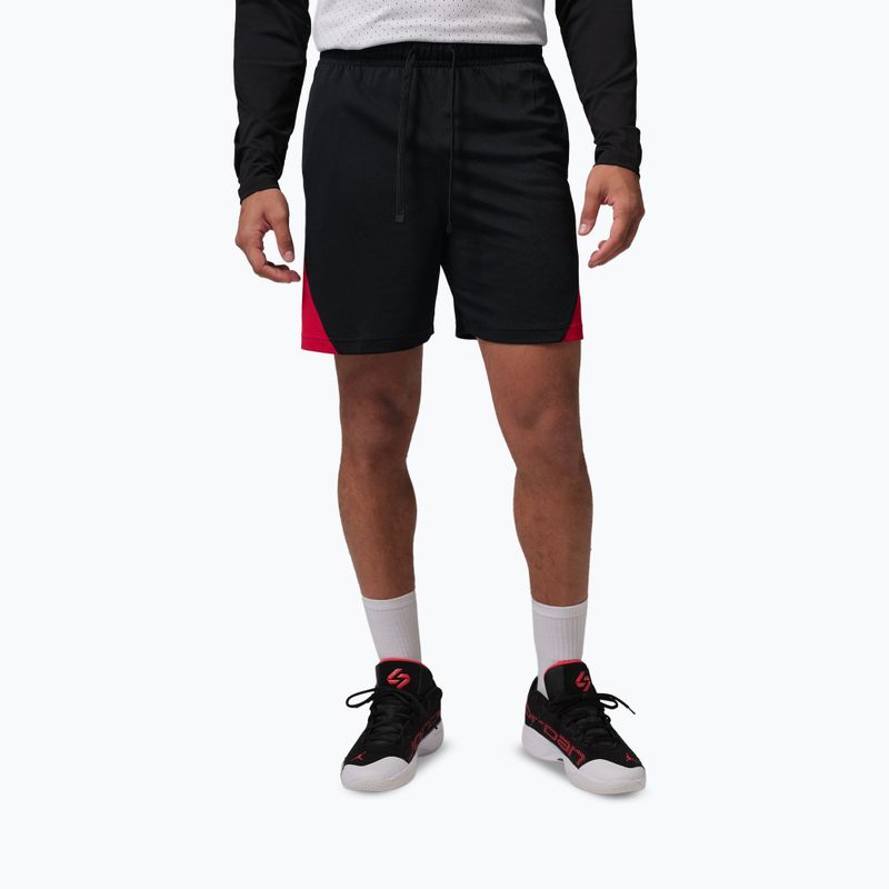Vyriški krepšinio šortai Jordan Sport Dri-Fit black/gym red/white 4
