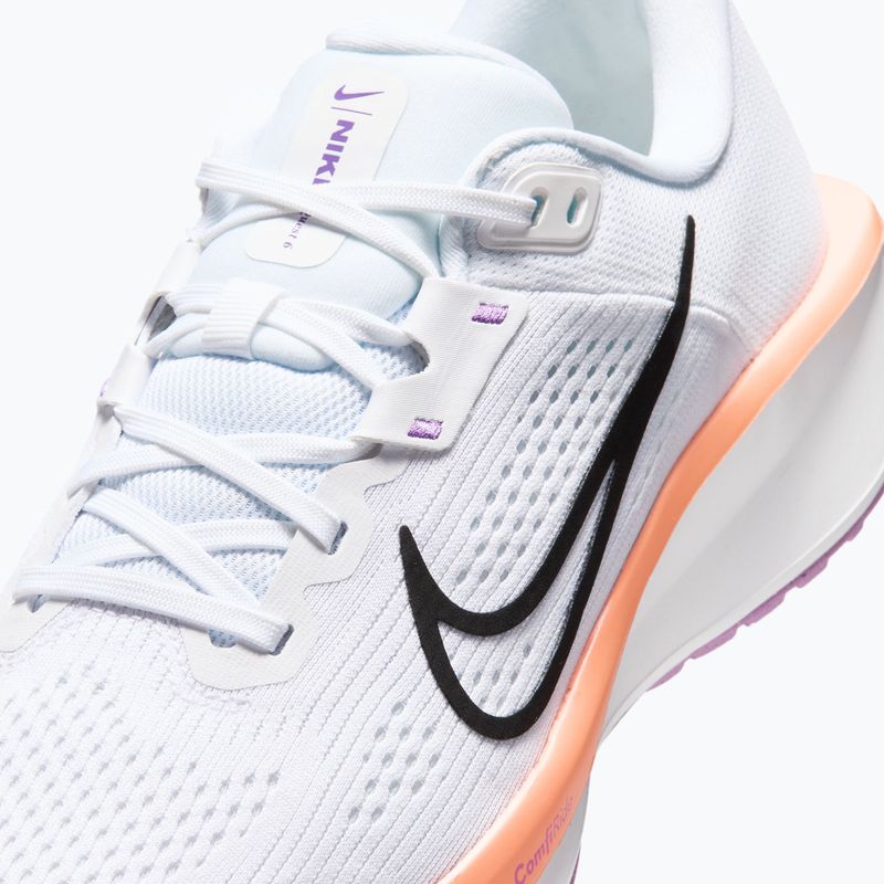 Moteriški bėgimo batai Nike Quest 6 white/bright violet/light magenta/black 3