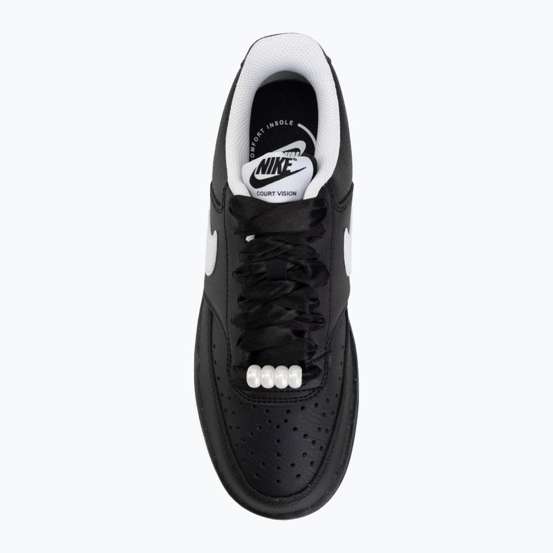 Moteriški batai Nike Court Vision Low black/white 5