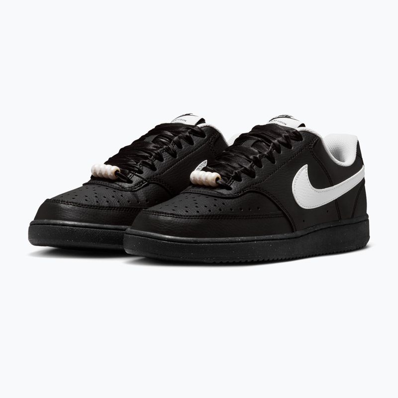 Moteriški batai Nike Court Vision Low black/white 3