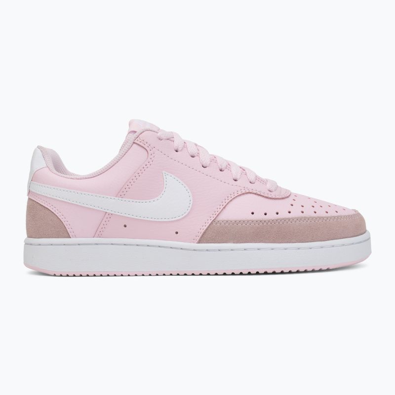 Moteriški batai Nike Court Vision Low Suede pink foam/white 2