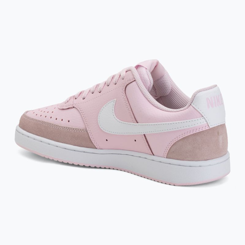 Moteriški batai Nike Court Vision Low Suede pink foam/white 3