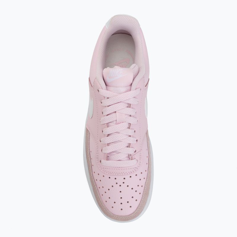 Moteriški batai Nike Court Vision Low Suede pink foam/white 5