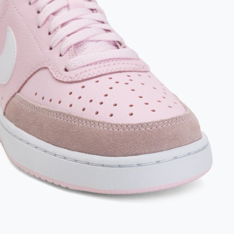 Moteriški batai Nike Court Vision Low Suede pink foam/white 7