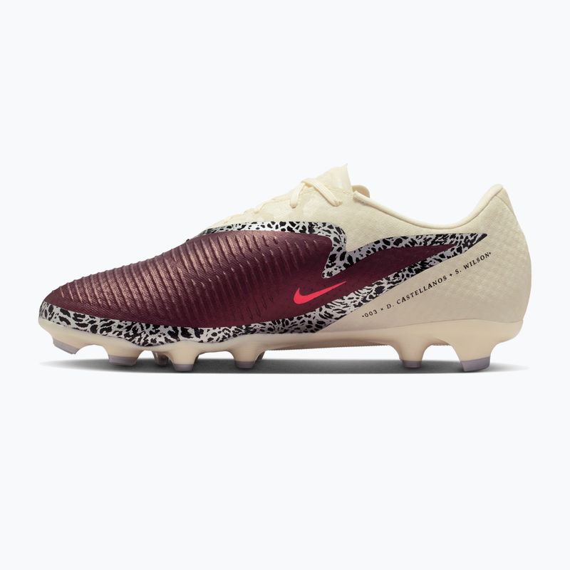 Vyriški futbolo bateliai Nike United Phantom 6 Low Academy MG burgundy crush/fossil/university red 2
