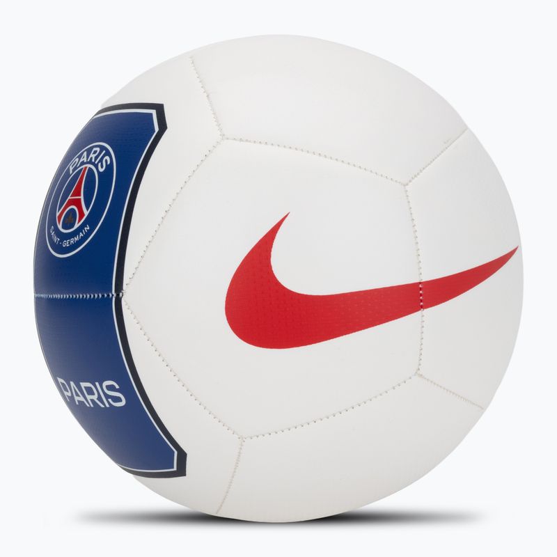 Futbolo kamuolys Nike Pitch Paris-Saint Germain white/old royal size 5 2